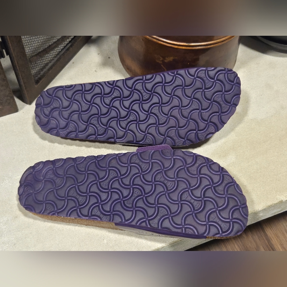 Birkenstock Women's Sandals in Rich Purple - Picture 2 of 4